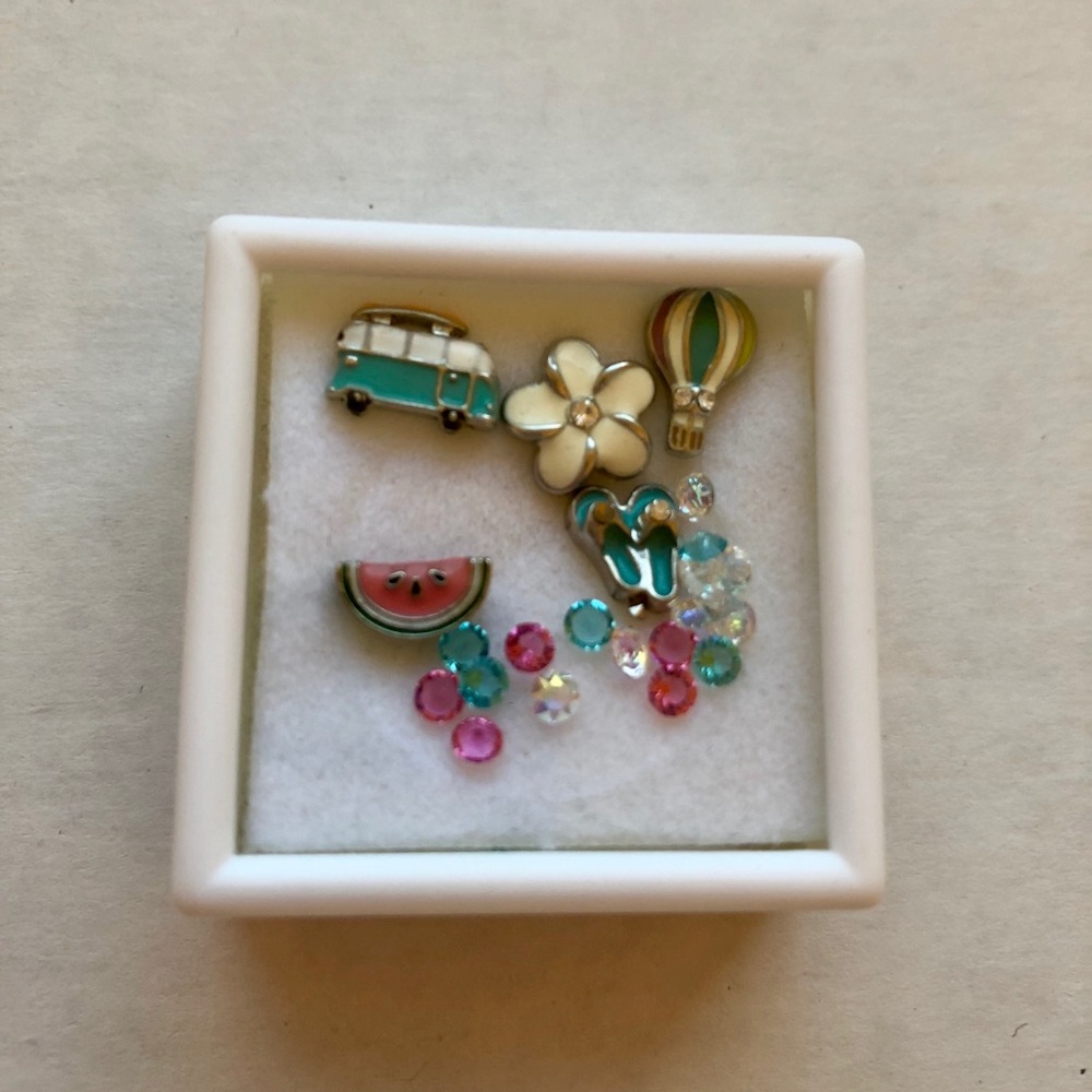 Origami Owl summer charms